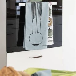 Picknick Elements Kitchen Towel, Ochre -Einrichtungsgeschäft almedahls picknick elements kitchen towel 1