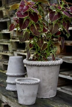 Bergs Potter Emilia Topf Grau, 25 Cm -Einrichtungsgeschäft bergs potter topf emilia grau 3