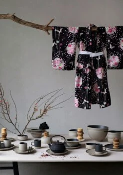 ByOn Fumiko Soup Plate 25x7,5 Cm, Beige/Black -Einrichtungsgeschäft byon fumiko soup plate 25x75 cm beige black 6