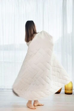 Pearl 13 Kg Gewichtsdecke 150x210 Cm, Weiß -Einrichtungsgeschäft cura of sweden pearl gewichtsdecke 150x210 cm wei 25