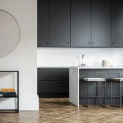 Barhocker Mit Rückenlehne 80 Cm, Schwarz / Beige Samt -Einrichtungsgeschäft department barhocker niedrig hoch ruckenlehne 116