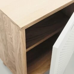 Ray Nachttisch, Eiche / Weiß -Einrichtungsgeschäft department ray bedside table 5