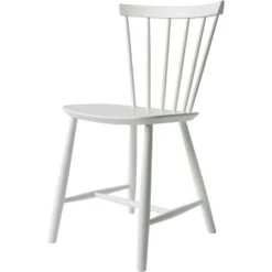 J46 Stuhl, Weiß -Einrichtungsgeschäft fdb mbler j46 chair white ral 9010 gloss 10 2
