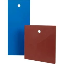 Frama Dry Studios Schneidebrett, Rectangle / Faded Blue -Einrichtungsgeschäft frama hdpe cutting board form 1 faded blue 2