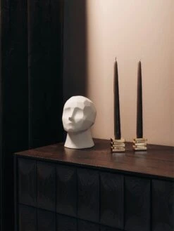 Cara Kerzenständer, Messing -Einrichtungsgeschäft hilke collection cara kerzenstander 4