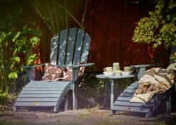 Tennessee Liegestuhl Mit Fußhocker, Stahlgrau 5 Tennessee Liegestuhl Mit Fußhocker, Stahlgrau -Einrichtungsgeschäft hillerstorp tennessee deckchair with footstool 9