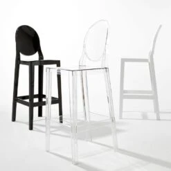 Kartell One More Please Hocker, Kristall -Einrichtungsgeschäft kartell one more please hocker kristall 4