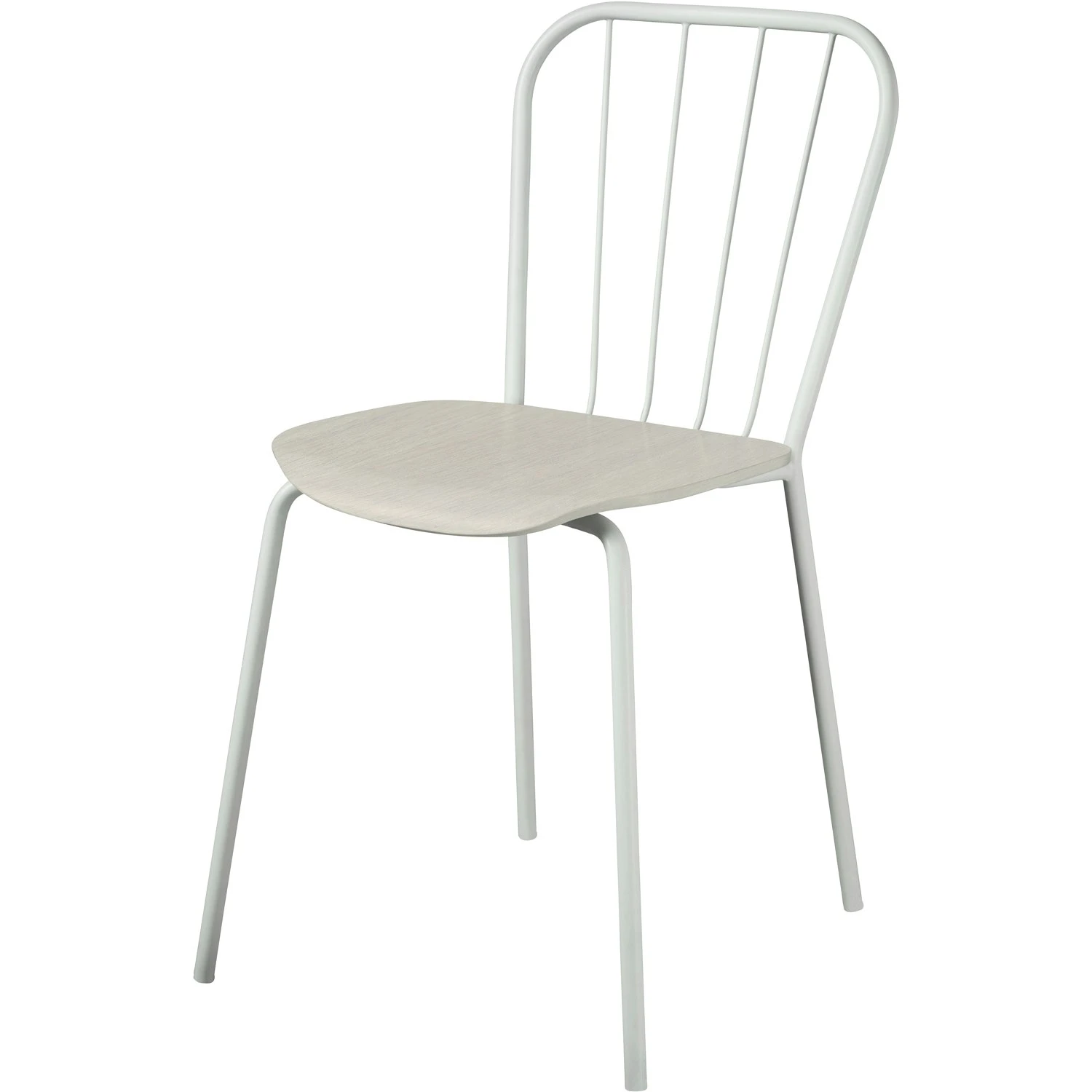 Maze Same Esszimmerstuhl, Weiß/Weiß-Eiche 2 Maze Same Esszimmerstuhl, Weiß/Weiß-Eiche – Bild 2