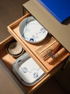 Royal Copenhagen Blue Fluted Mega Ofenform, 30x30 Cm -Einrichtungsgeschäft royal copenhagen blue fluted mega oven form square 30x30cm 3