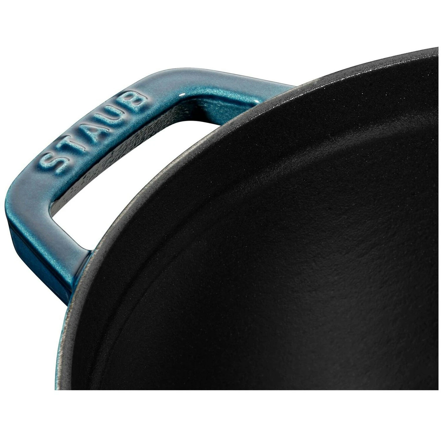 Staub Kokotte Rund 26 Cm 5,2 L, Benzinblau 5 Staub Kokotte Rund 26 Cm 5,2 L, Benzinblau – Bild 5