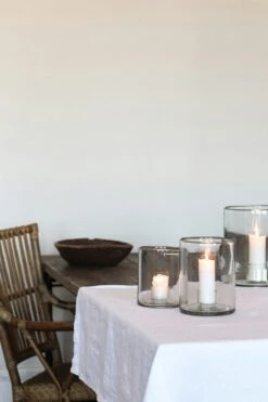 Luna Kerzenhalter Transparent, Groß -Einrichtungsgeschäft tell me more luna candleholder s 12